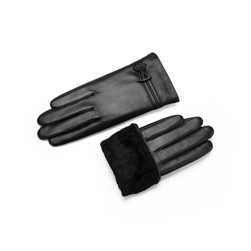 PIERRE CARDIN Genuine Leather Gloves Women's-1
