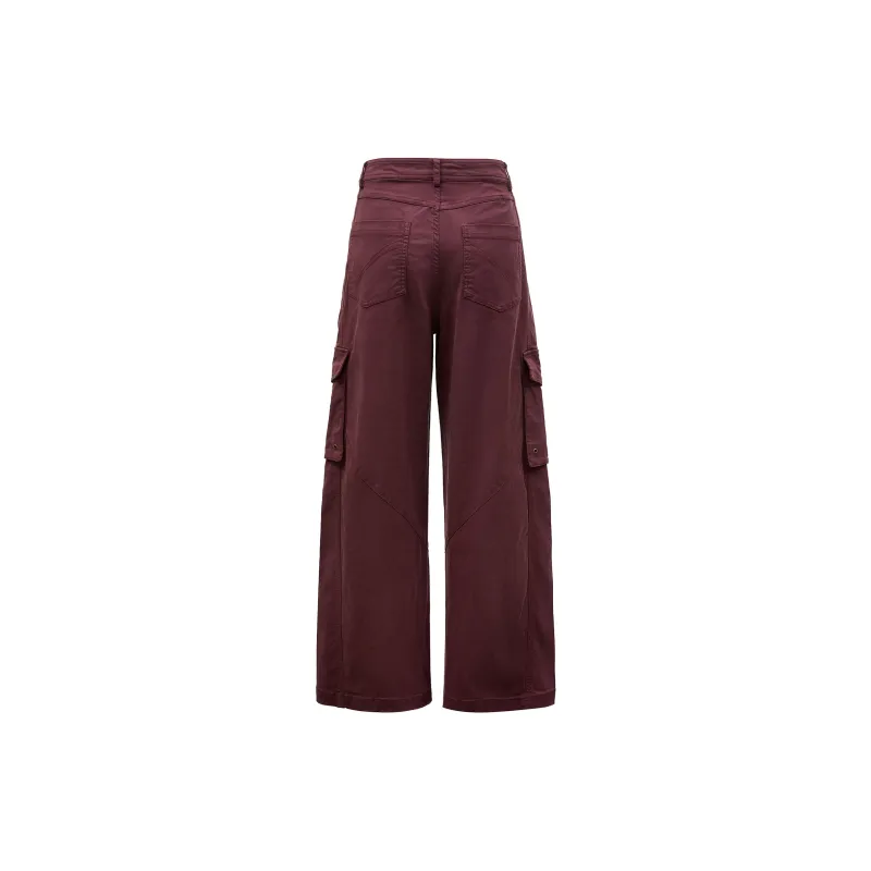 ONLY Casual Pants Women's E16 Vineyard Purple-1