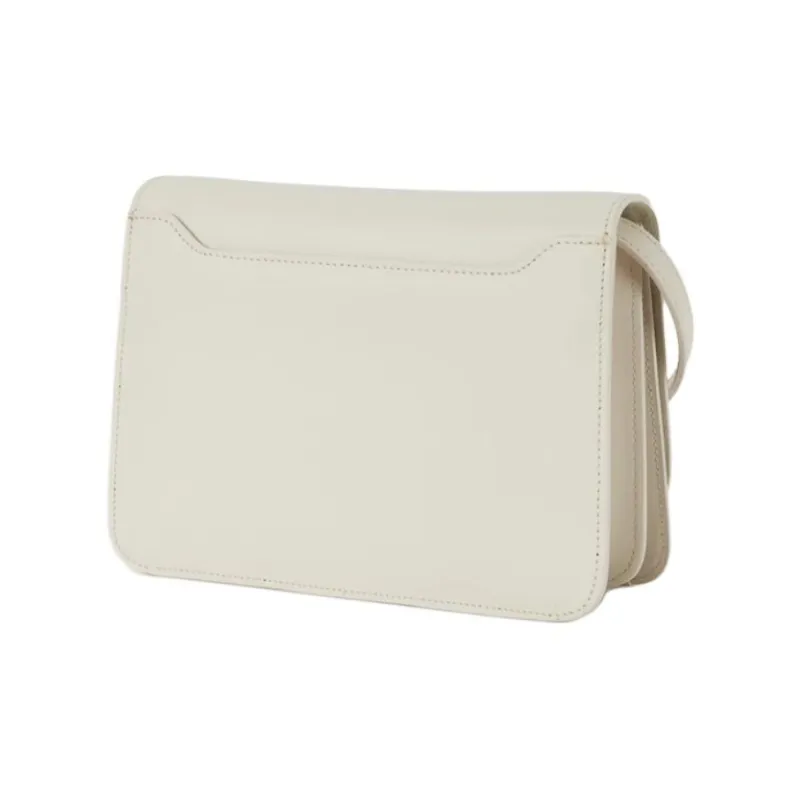 Little Liffner Calfskin Leather Crossbody Bag Shoulder Bag Medium Size Women's White-1