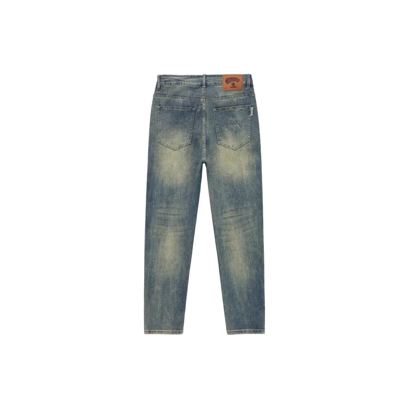 SANTASTIC Jeans Men's Oil Wax Yellow-1