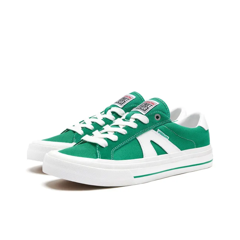 Vision Street Wear V76 Low Top Skateboard Shoes Unisex Fruit Green-2