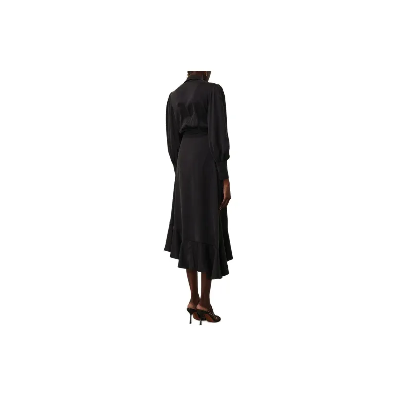 Zimmermann FW24 Long Sleeved Dress Women's Black-2