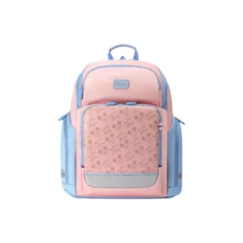 AMERICAN TOURISTER PU Backpack Kids' Orange Pink/Gray Blue