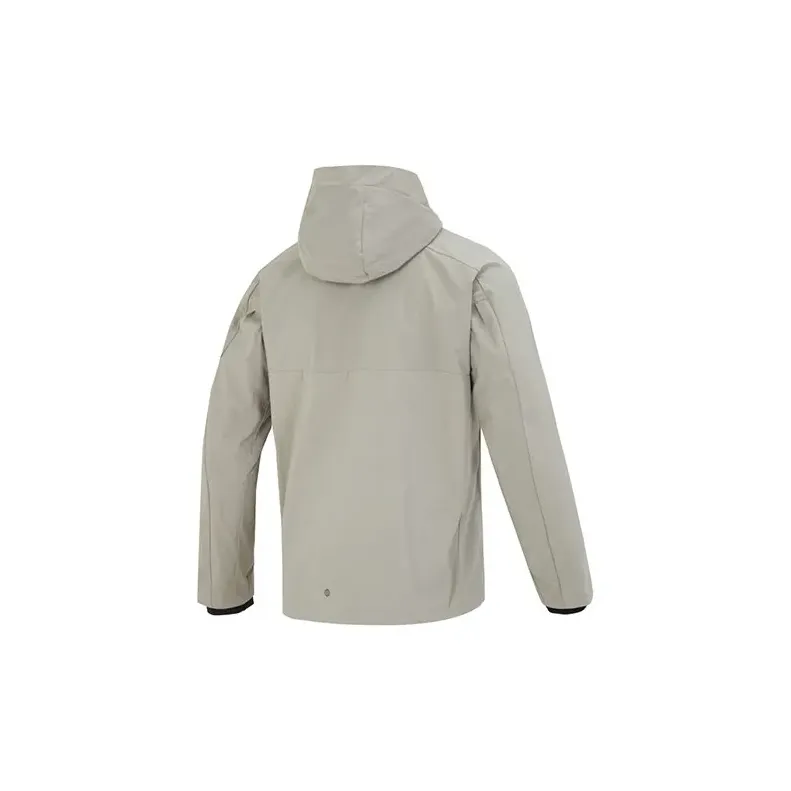 Adidas Jacket Men's Egg Stone Silver Gray-1