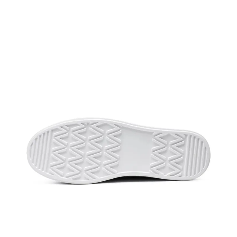 He Jinchang Anti Slip Wear Resistant Skateboard Shoes Women's White-5