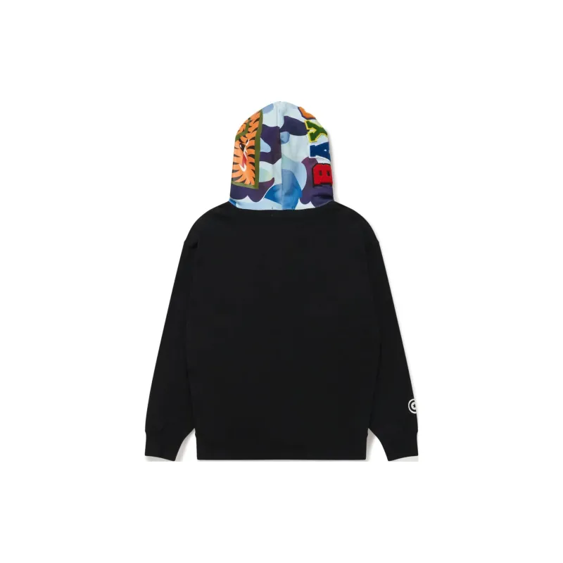 Bape X Bored Ape Yacht Club Shark Full Zip Hoodie-2