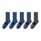 Long Shaft Blue 3+Long Shaft Dusty Blue 2