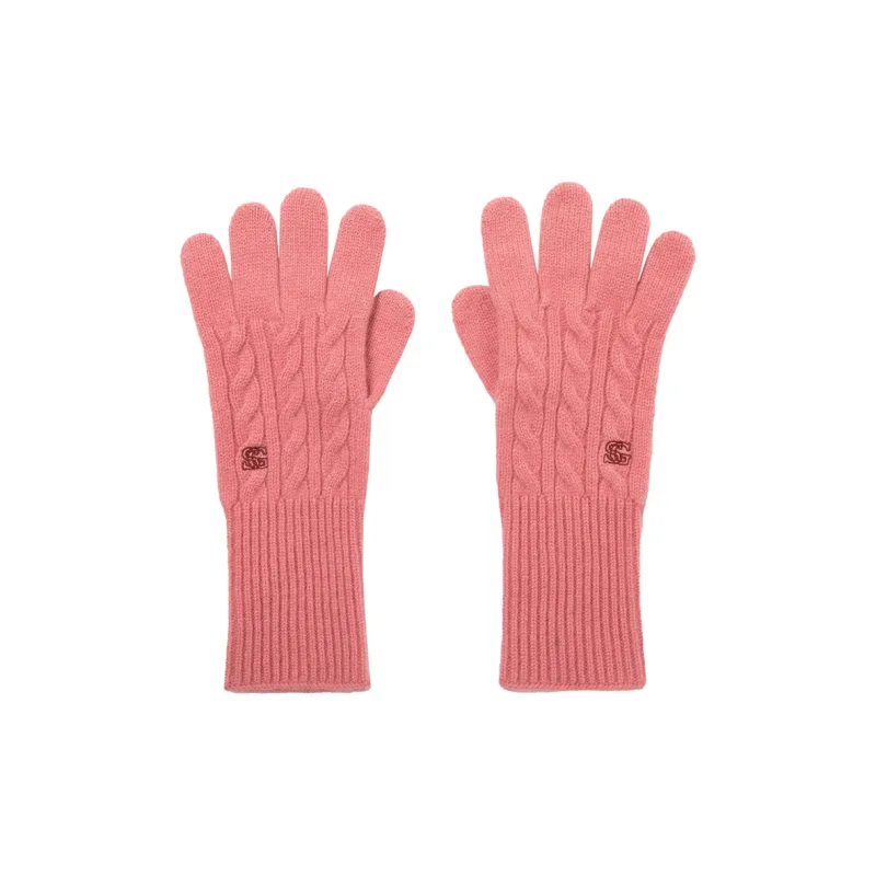 SIGGI STUDIOS 100% Sheep Wool Knit Gloves Women's-3
