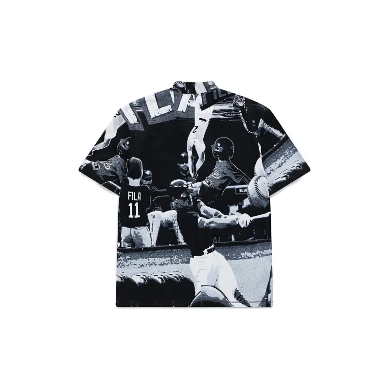 FILA FUSION T Shirt Women's Black-1