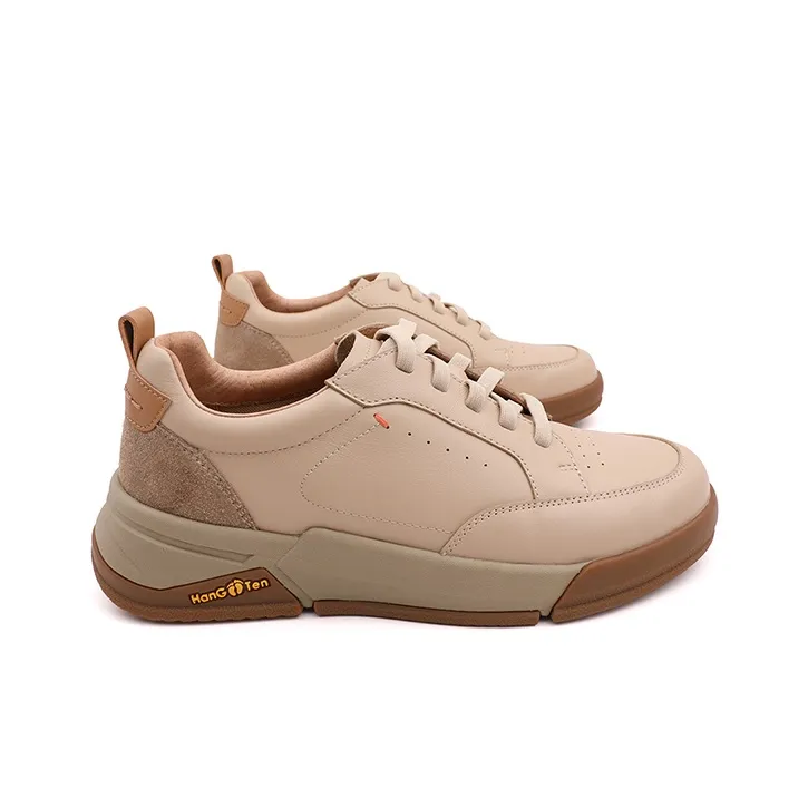 HANG TEN Slip-Resistant Cushioning Wear-Resistant Lightweight Height-Increasing Low-Top Skateboard Shoes Women's-10
