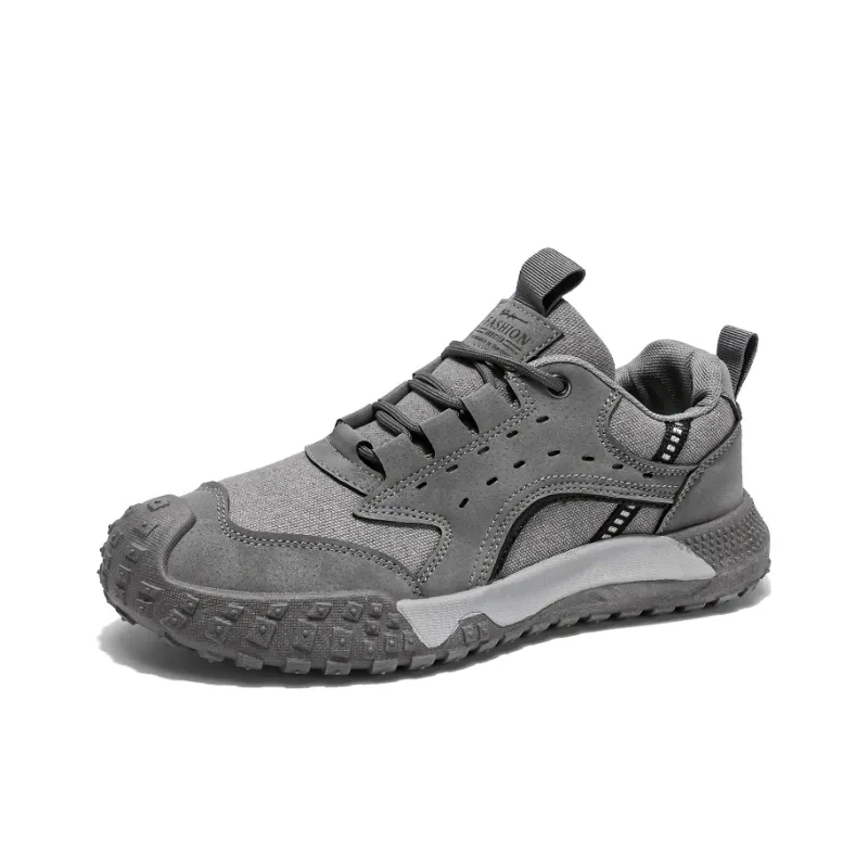 Wooden Rabbit Slip Resistant, Abrasion Resistant, Breathable, Height Increasing Low Top Casual Shoes Men's-6