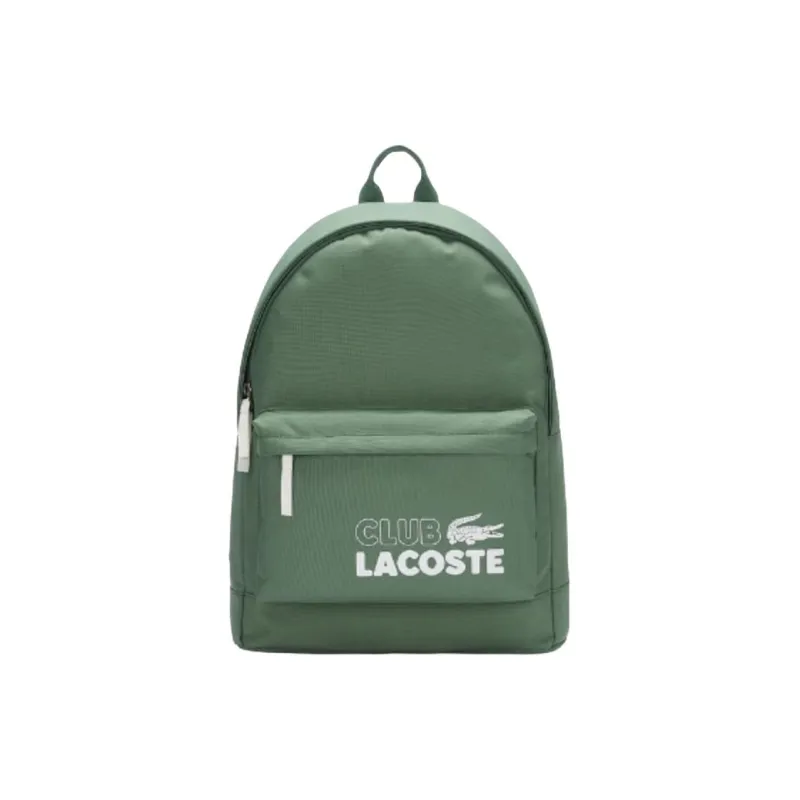 LACOSTE Fabric Backpack Unisex Green-0
