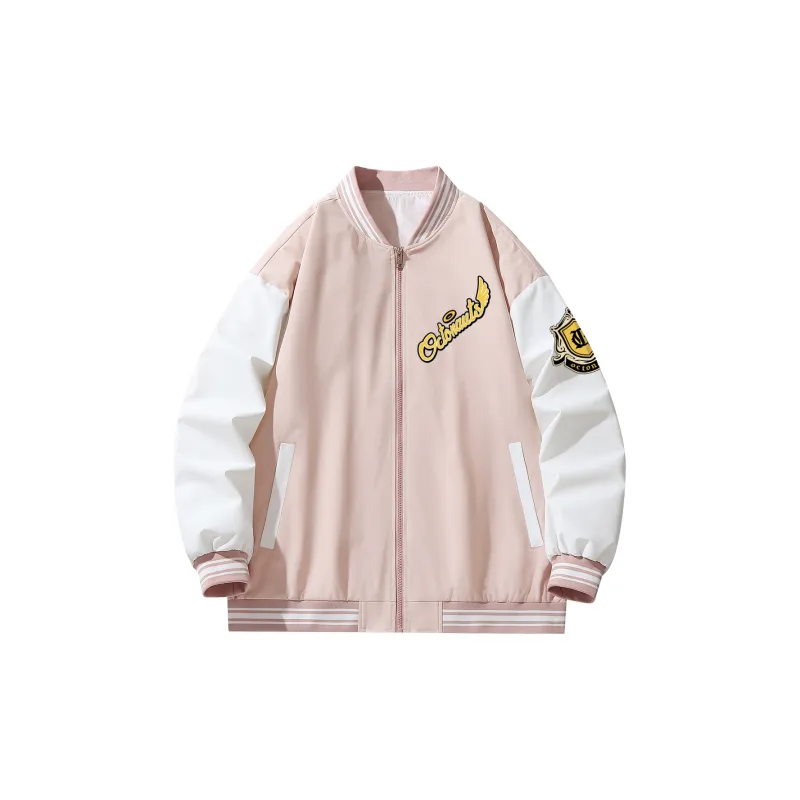 Small Columns Under The Sea Baseball Jacket Unisex-9