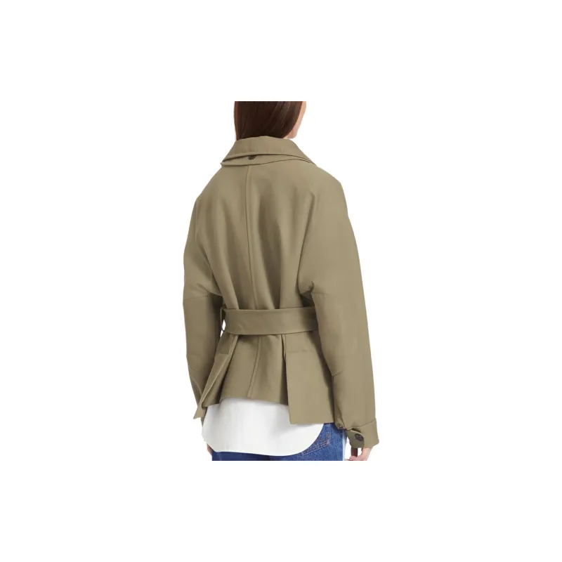 CARVEN SS22 Jackets Coats Women's Olive Green-4