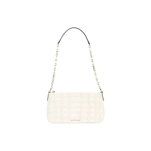 MICHAEL KORS Fabric Handbag Shoulder Bag Women's White