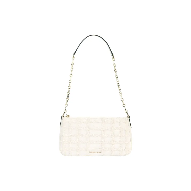 MICHAEL KORS Fabric Handbag, Shoulder Bag Women's White-0
