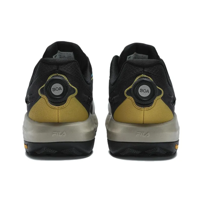 FILA BOA EXPLORER 2 Anti Slip Wear Resistant Low Top Outdoor Shoes Men's Black-2