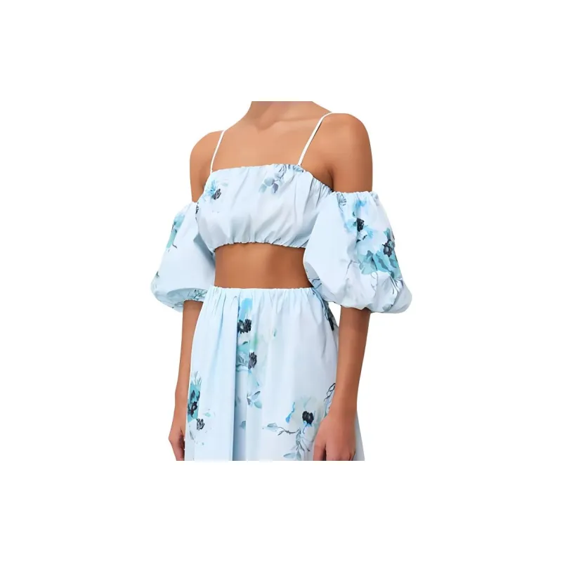 Zimmermann Lightburst Puff Sleeved Top-4
