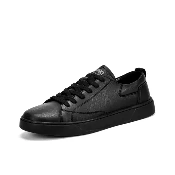RED DRAGONFLY Flat Shoes Wear resistant And Lightweight Low Top Casual Shoes Men's Black/Khaki