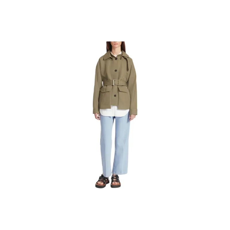 CARVEN SS22 Jackets Coats Women's Olive Green-2