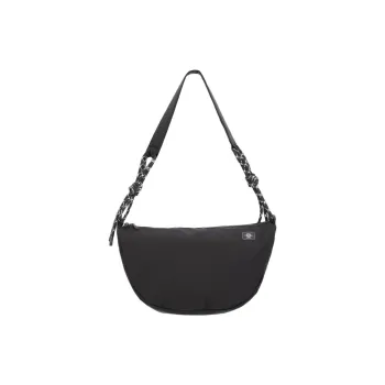 GAP Polyamide Shoulder Bag Crossbody Bag Medium Size Women's Black