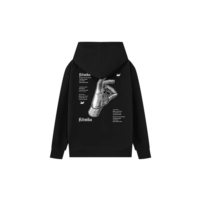 RITMIKA Sweatshirt Unisex Black-1