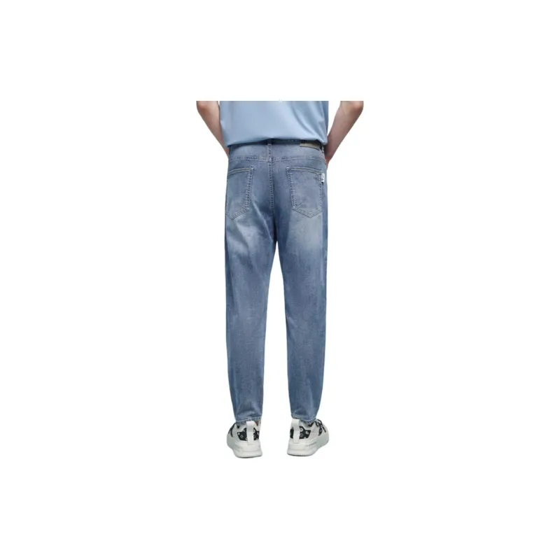 HLA Jeans Men Blue Gray Denim Gradient Medium 11-5
