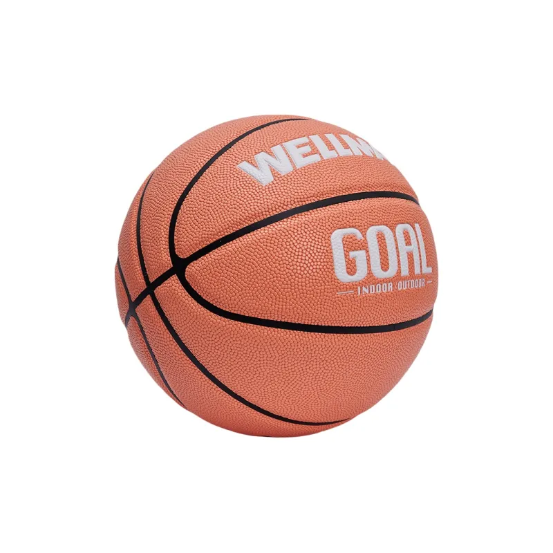WELLman PU Comfortable Anti Slip And Wear Resistant Orange Size 7 Ball Training-3
