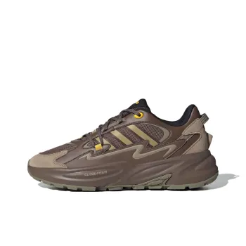 Adidas Ozwave Anti-Slip Wear-Resistant Low-Top Chunky Sneakers Unisex Umber