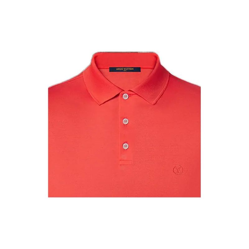 LOUIS VUITTON FW22 Polo Shirt Men's Orange-4