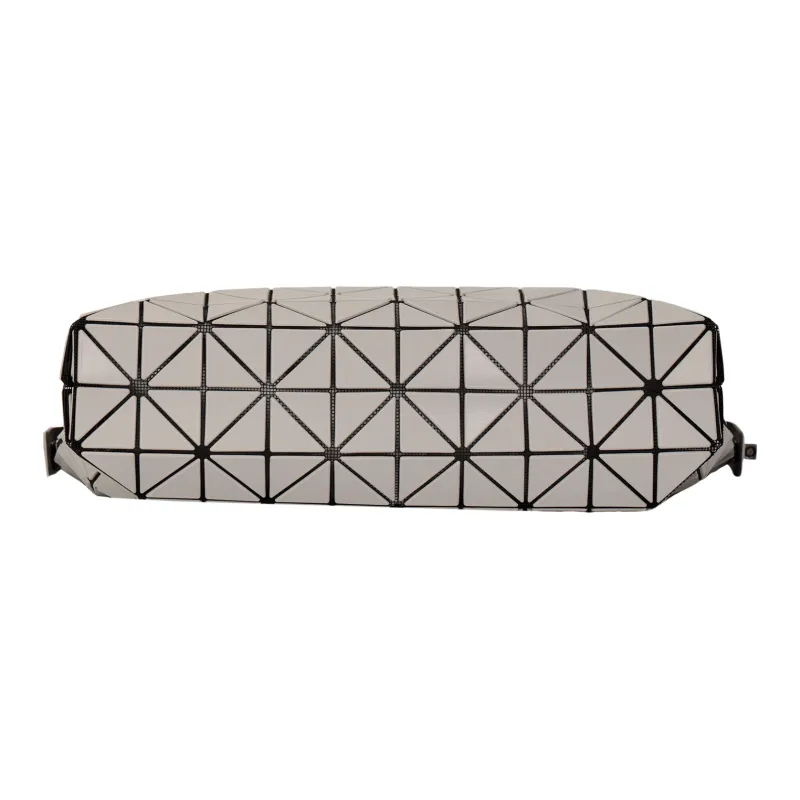 ISSEY MIYAKE Baguette Polyvinyl Chloride Resin Baguette Bag Handbag, Shoulder Bag Mini Women's Gray-4
