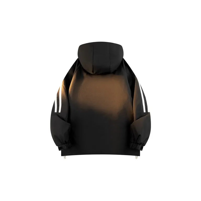 FORIDER Jackets Coats Unisex Black-1