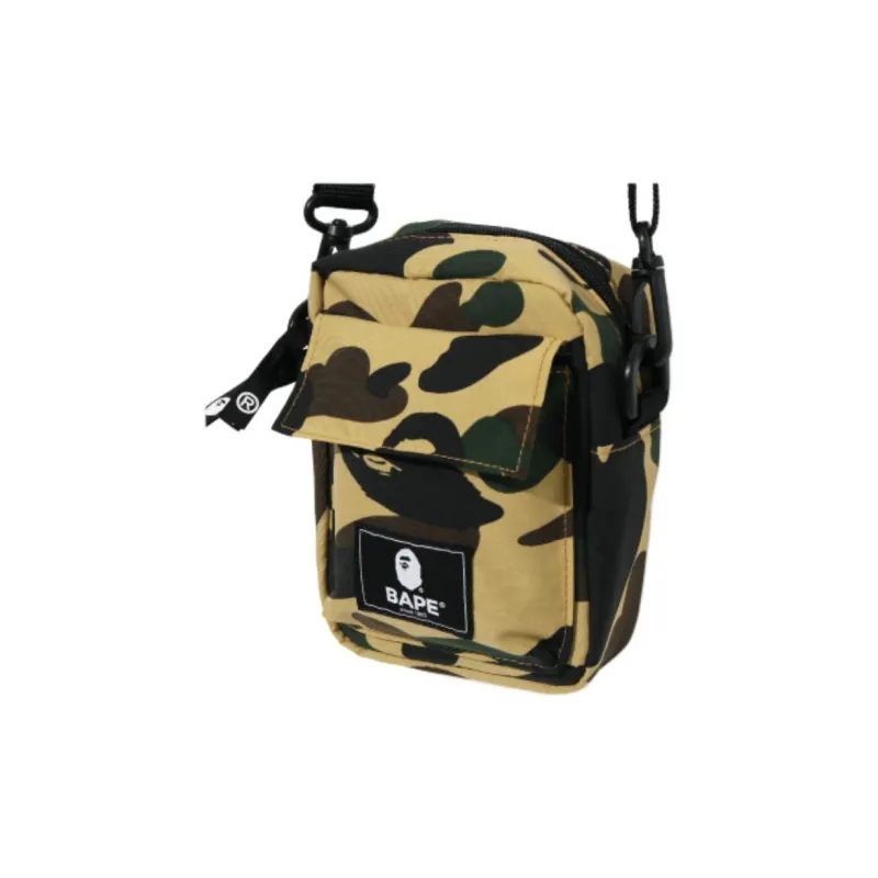 A BATHING APE Polyester Shoulder Bag Crossbody Bag Regular Unisex Light Camouflage-2