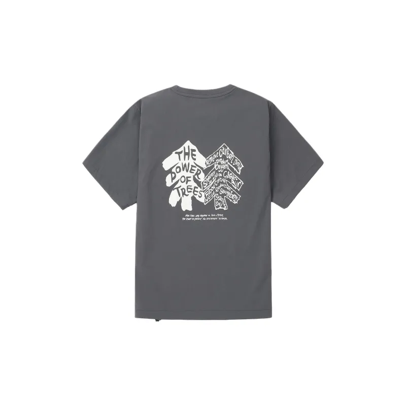 KOLON SPORT T-Shirt Women's Charcoal-1