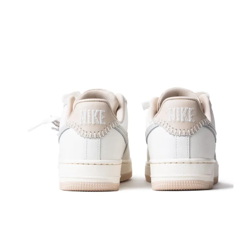 Nike Air Force 1 Low '07 Light Bone Suede Tassels Women's-3