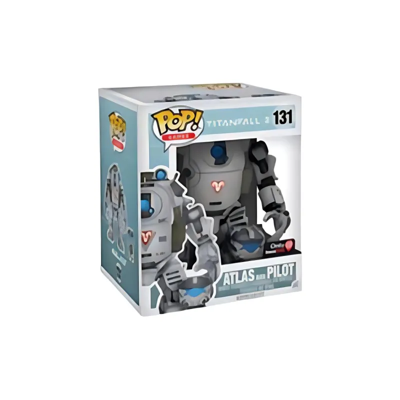 Funko POP! Collection Games Titanfall 2  Atlas And The Pilot Chibi Figures-1