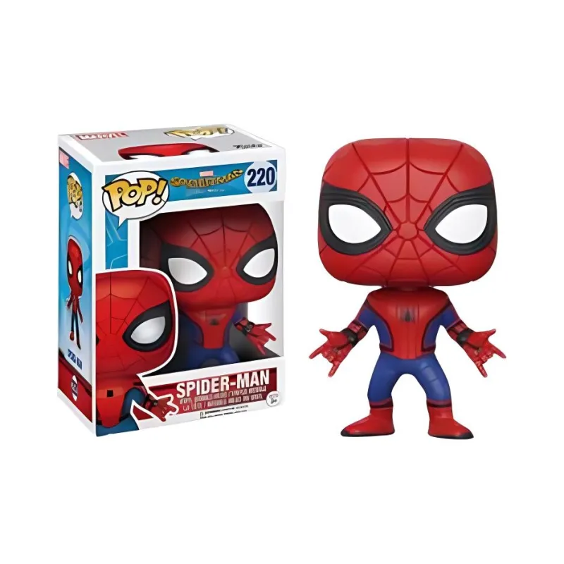 Funko POP! Collection Marvel Movie Spider Man  Homecoming Spider Man 1 Chibi Figures-2