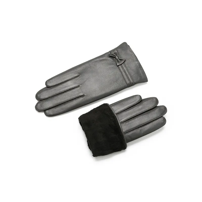 PIERRE CARDIN Genuine Leather Gloves Women's-5