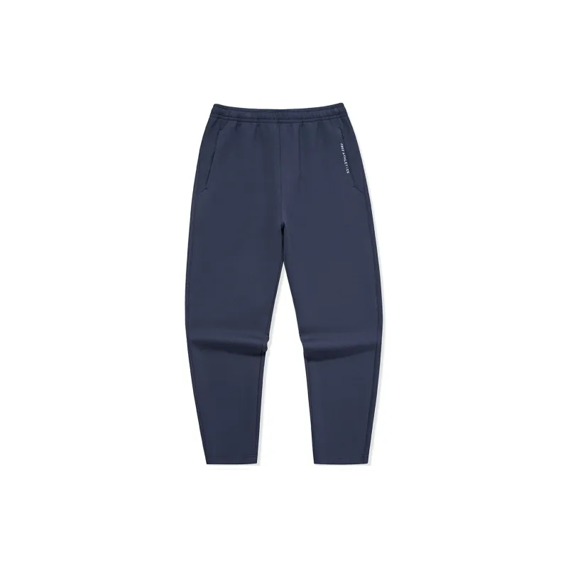 Erke Variety Training Collection Knitted Sweatpants Men's Reef Blue-1