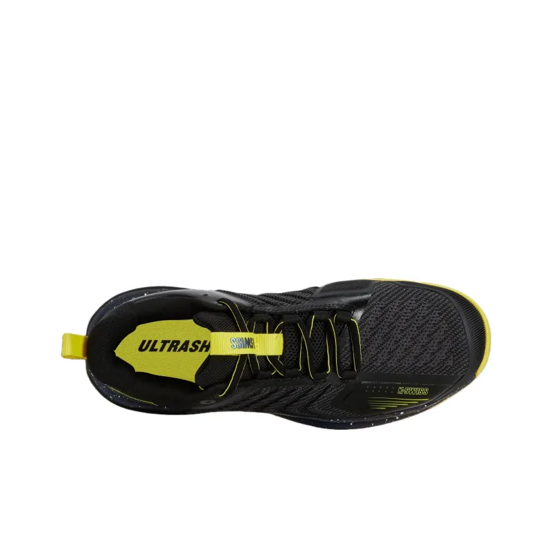 KSWISS Anti Slip Wear Resistant Low Top Training Shoes Men's Black-3