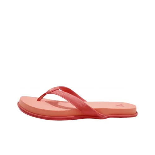 Adidas Cloudfoam Abrasion-Resistant Flip Flops Women's Orange