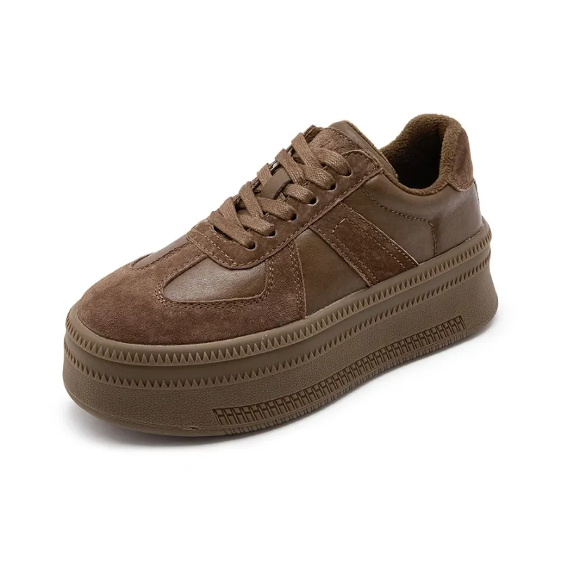 MEIZUSHENGHUI German Army Trainers Cushioning Skateboard Shoes Women's-8