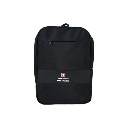 SWISS MILITARY Nylon Backpack Regular Men's Black