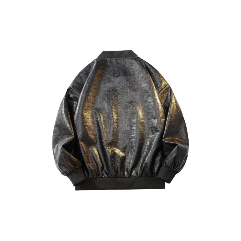 BRUMAIRE Leather Jacket Unisex Black-1