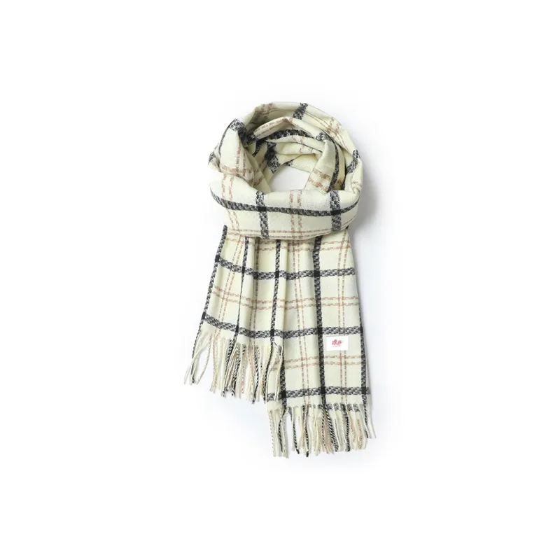 Lanza Polyester Knit Scarves Unisex-2