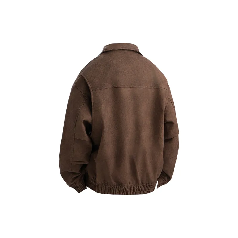 ZMOH Leather Jacket Unisex Couple's-11