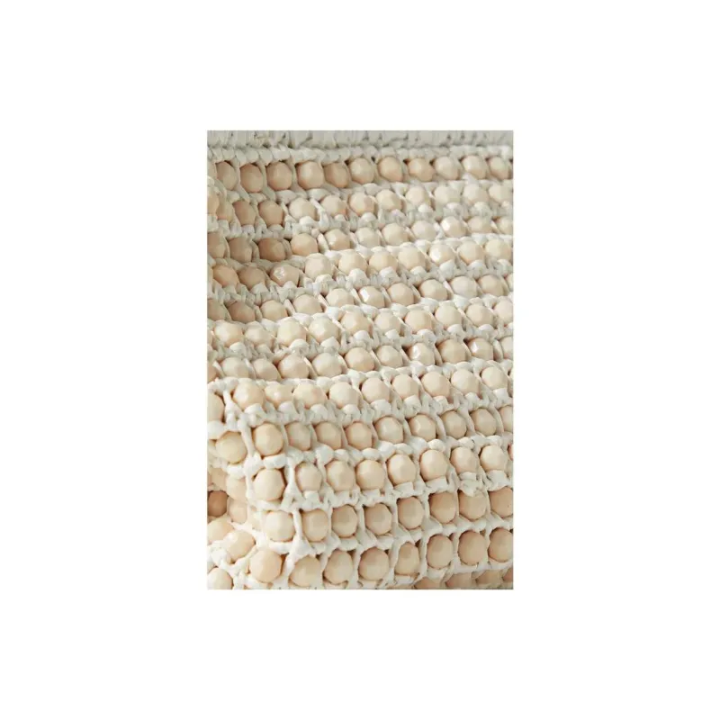 Loeffler Randall Raffia Fiber Clutch Medium Size Women's White-2