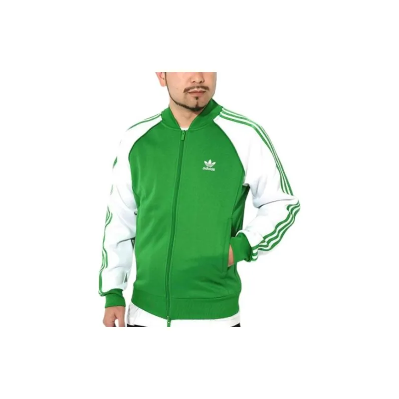 Adidas Originals ADICOLOR CLASSIC + SST Jackets Men Green-4