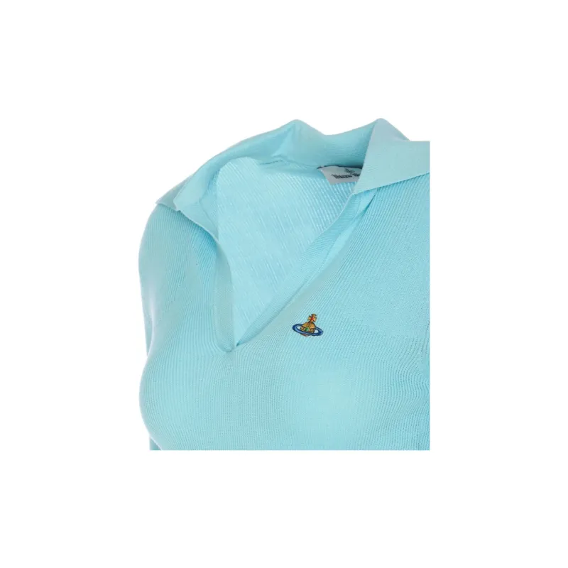 Vivienne Westwood Polo Shirt Women's Blue-6