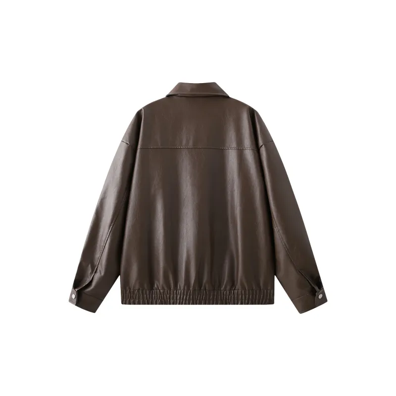 PAUL COSTELLOE Leather Jacket Unisex-6